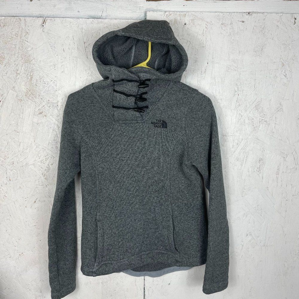The North Face Crescent Pullover Fleece Jacket Gray Size XS